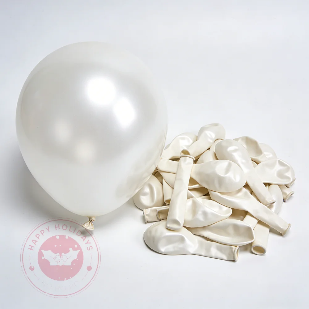 Milchweiße Perlenballons 5/10/12/18 Zoll Latexballons Hochzeit Geburtstag Dekoration Partyzubehör Babyparty Globos Geschenk