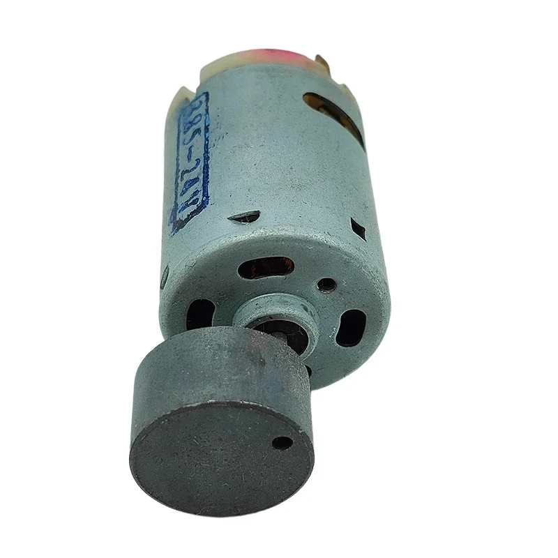 마이크로 RS-385 진동 모터 12V-24V, 대형 편심 휠 포함, DIY 장난감 마사지기/피더용 - 홈 오토메이션용 DC 진동기