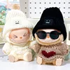 17cm Labubu clothes 1nd/2nd labubu Generation Labubu Sitting Party Clothes Pendant Doll Labubu doll Clothes Sweater scarf 3