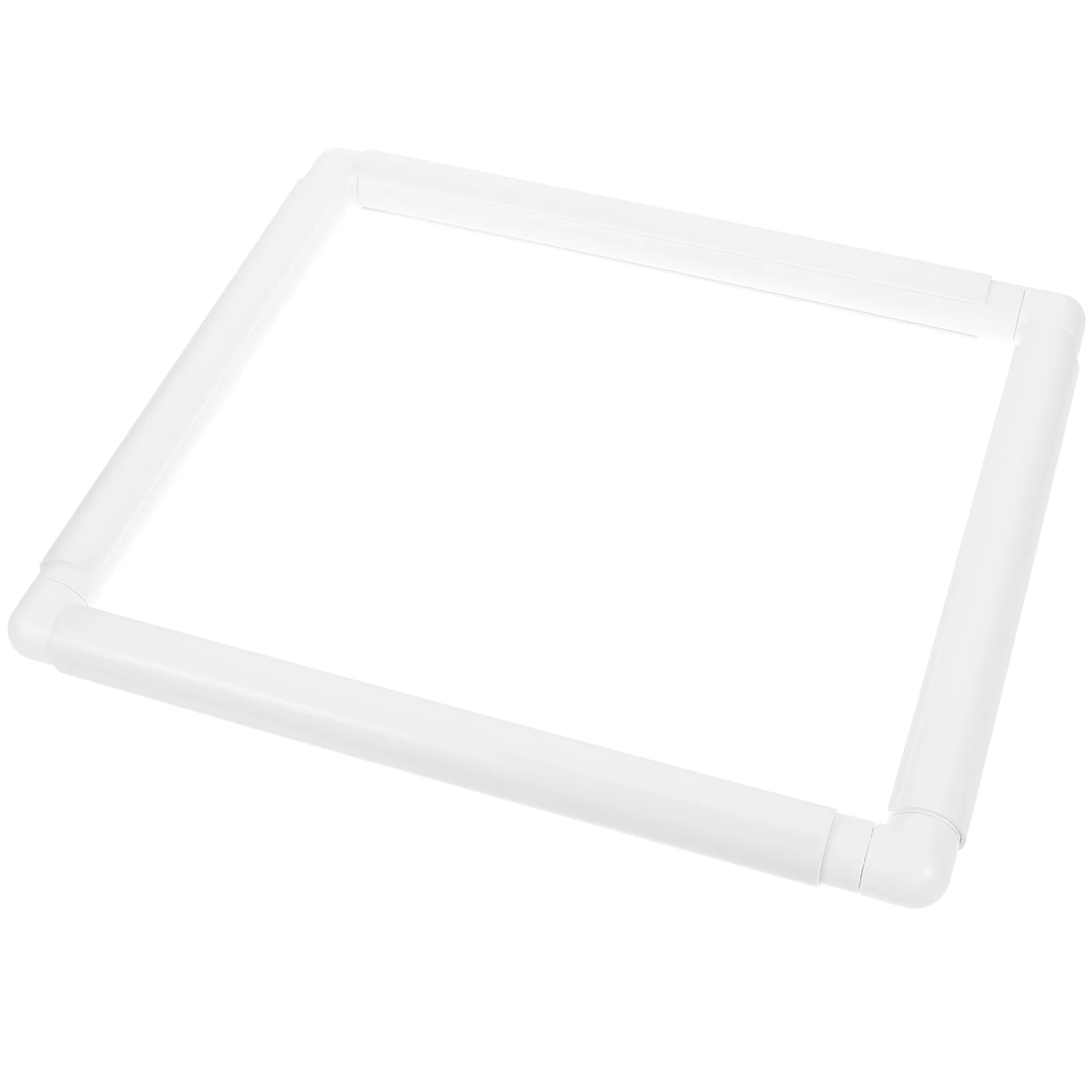 

Cross Stitch PVC Tube Punch Needle Frame DIY Sewing Frames Embroidery Hoop Holder Rectangle Hoops for Accessories