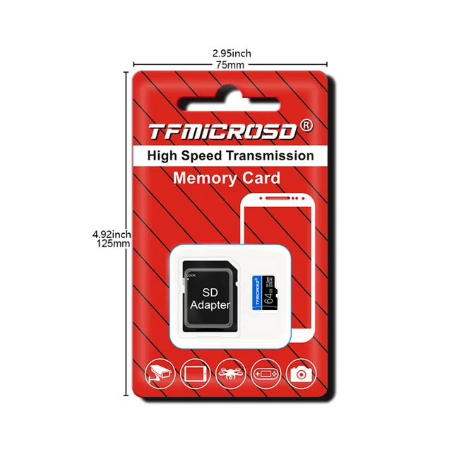 TFMicroSD Memory Card 64GB 128GB 256GB U3 C10 Mini SD/TF cartão de memória 32GB U1 For Phones Nintendo Switch Games Camera 4K TV - Image 3