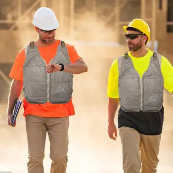 Ice Cool Vest Cooling Cold Jacket For Summer Adjustable Summer Cooling Vest Cooling Coat For Working Running Gardening Cooking C 3