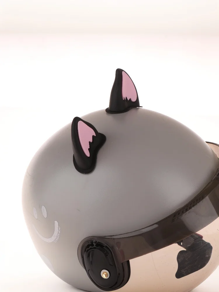 Motorrad Helm Katze Ohr Dekorationen Helm Ohr Zubehör Für Roller Fahrrad Klebstoff Motorrad Für Skateboard Für Radfahren – Detail 22