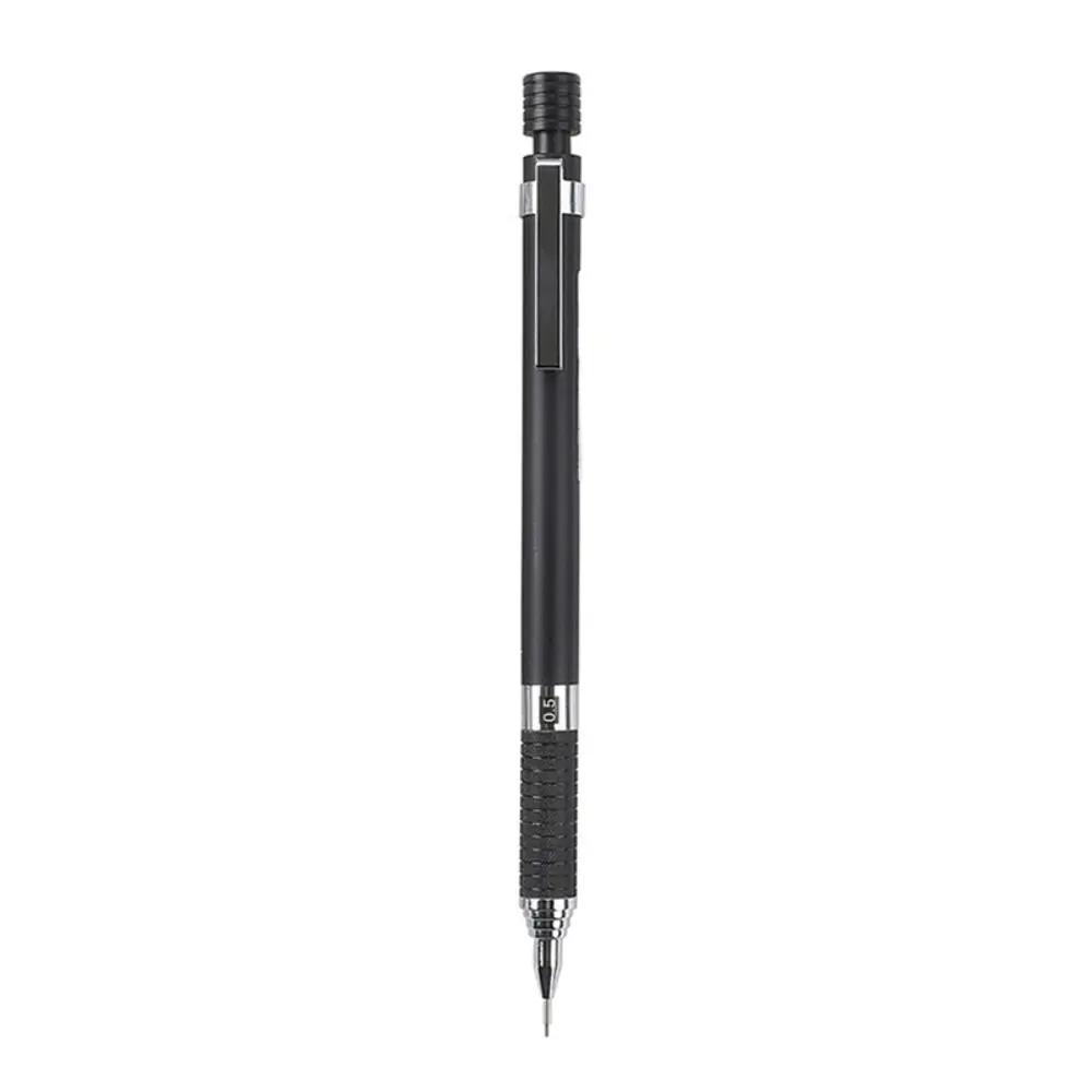 Metal Mechanical Pencil Low Gravity 0.5/0.7mm Propelling Pencil Graphic Design Anti Breakage Automatic Pencil