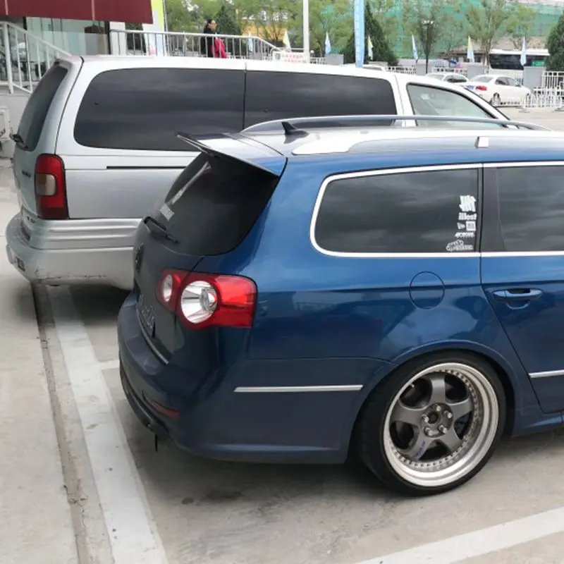 

New product release high quality carbon fiber spoiler roof wing for Volkswagen R36 travel version carbon fiber spoiler