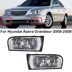 For Hyundai Azera Grandeur 2006-2009 New Car Front Bumper Fog Light Fog Lamp Assembly With Halogen Bulbs 92201-3L100 92202-3L100