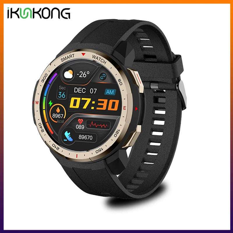 New Sport smart watch Men Bluetooth Call Recording Local music Watches Compass Heart Rate Waterproof Smart watch For iOS Android 