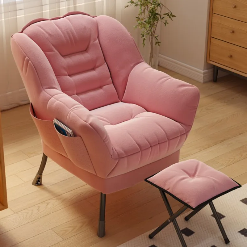 OLEVO Lazy Person Sofa Single Sofa Chair Computer Chair Home Bedroom Balcony Chaise Lounge Makeup Living Room Sofas