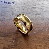 Factory Direct Price 4mm 6mm 8mm Tungsten Empty Ring Inlay Style Blanks 2.0/3.0/4.0 Grooves Domed Polished Finish 2