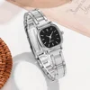 Women Fashion  Scale Digital Watch Quartz Steel Band Watches 5