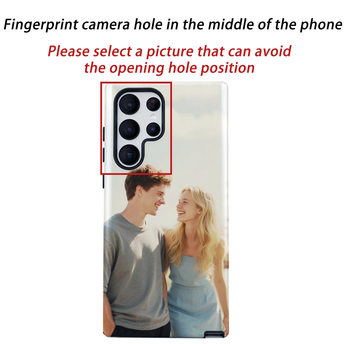 Personalized Double-Layer Back Cover - Custom Photo Phone Case