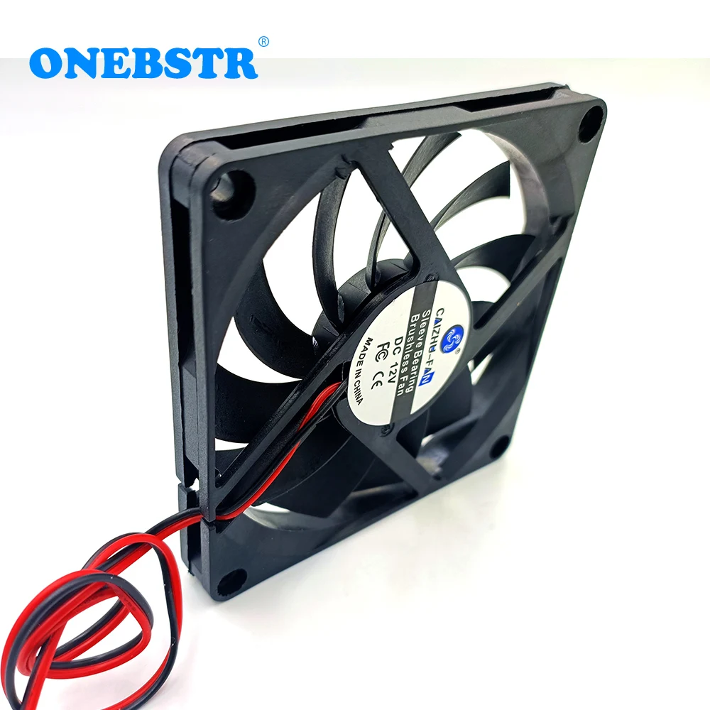 Ventilador sem Escova com Rolamento para Computador Cpu 5v 12v 24v 80x80x10 mm Dissipador de Calor do Computador Fonte de Alimentação - Imagem 6