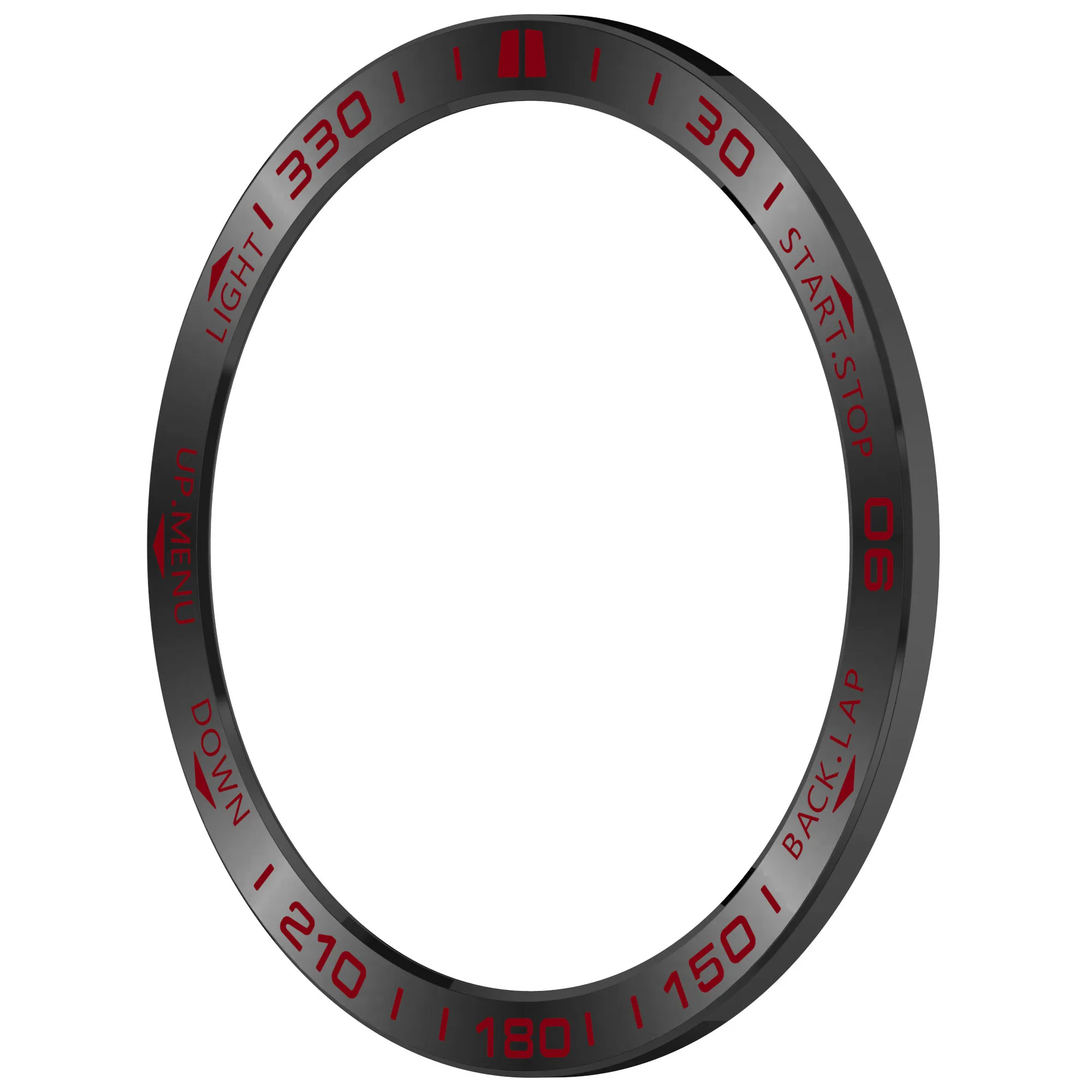 Sleek Metal Ring Bezel Protective Case