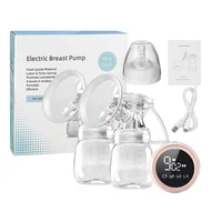 Electric Breast Pump BPA Free 3 Mode 9 Levels USB Rechargeable Breastfeeding Suction Pump Portable Electric Breast Milk Exactor 1