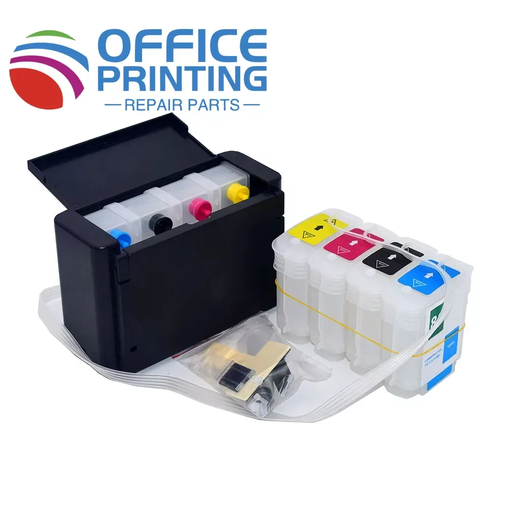 

Система непрерывной подачи чернил CISS для HP 10 82 CIS/CFS для принтера HP Designjet 500 500ps 800 800ps