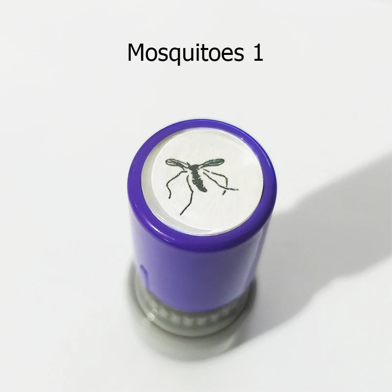 1Pcs Funny Prank Kids Stamp New Funny Fake Mosquito Seal Handbook Painting Photo Album Decoration Kids Novelty Cool Seal Toys