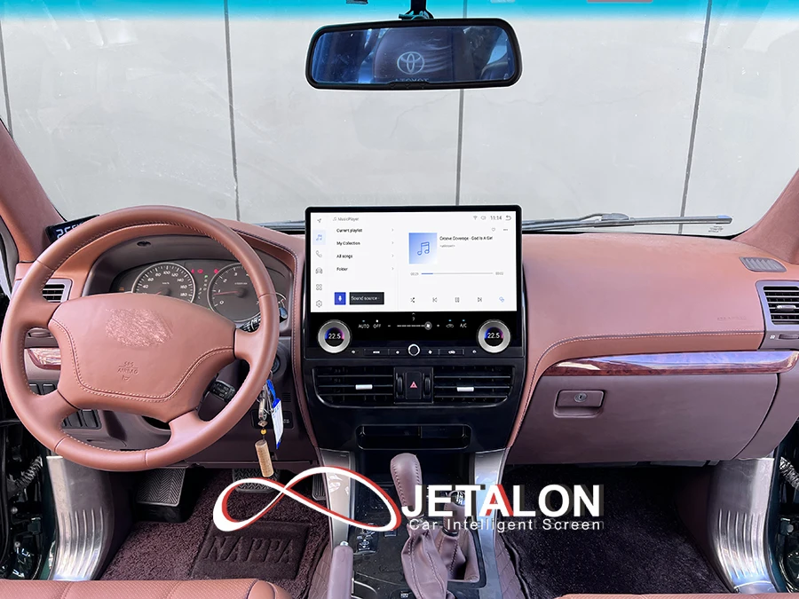 16.8" For Toyota Prado 120 2002-2009 For Lexus Gx470 Android 13 Car Radio Touch