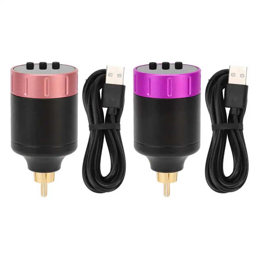 1300/1500mAh Cordless Tattoo Power Supply Microblading Tattoo Pen Battery Interface for Machine Body Art Salon