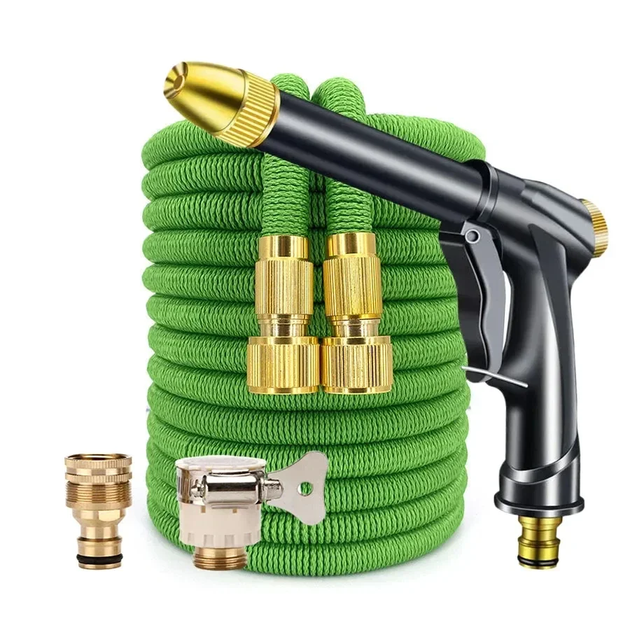 

Multimode Sprayer Thickened garden hose set high-pressure Magic Water Pipe water pipe soft telescopic hose Watering Car Wash Gun