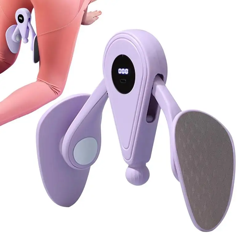 

Цифровой счетчик искусственных мышц для ног, тренажер для мышц тазового дна, регулируемый тренажер для ног, фитнес-оборудование для внутренней части бедра