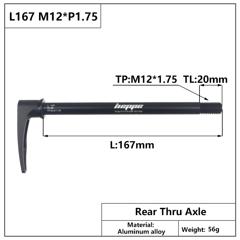 L167 M12x1.75 TL20