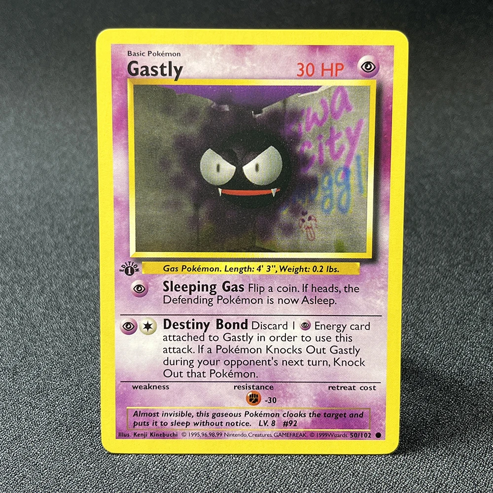 Classic First Edition Starmie Onix Abra Base Set Trading Card Collection - PTCG Proxy Toy Gift