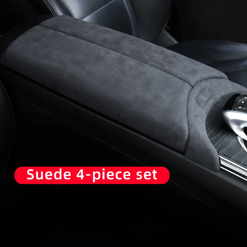 Abdeckung für die Mittelkonsole, Armlehnen-Aufbewahrungsbox, Zierleiste FÜR W205 Mercedes Benz C GLC Klasse X253 2015-2017 2018 2019 2020 – Detail 9