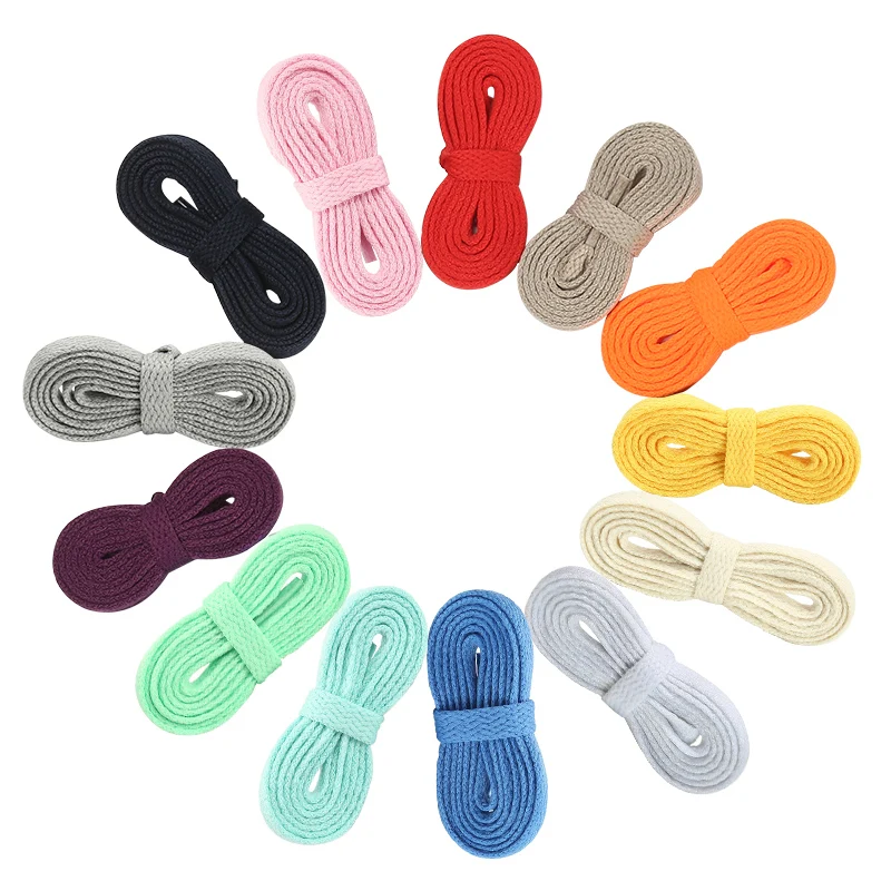 Thicken Flat Shoelaces for Sneakers 36colors No Elasticity Laces White Black Shoe Lace Boot Laces for Shoes Classic Shoestrings shoelaces without ties,shoe laces,shoe accessories