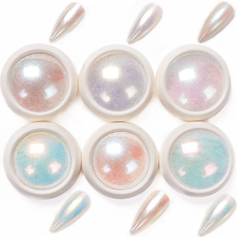 

Mirror Powder Metallic Powder Mirror Powder for Manicure Art Decors E1YD