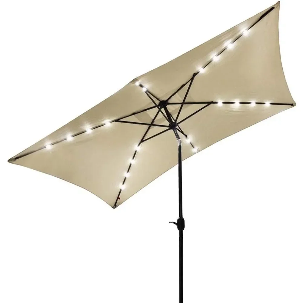 

Наружная прямоугольная система Наклона Зонта с питанием от солнечной энергии