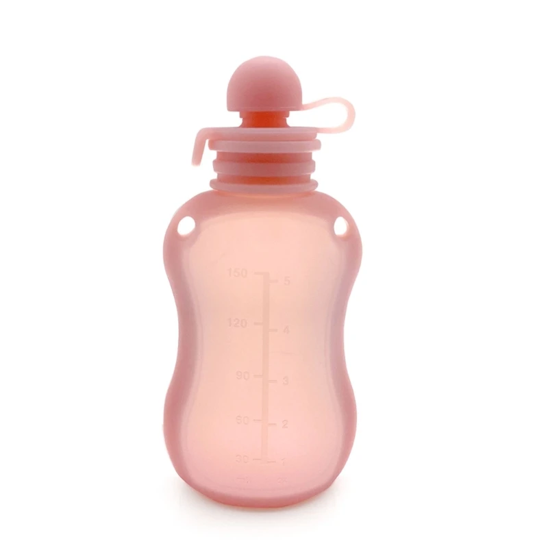 Reusable Silicone Baby Food Bag for Easy Feeding and Storage