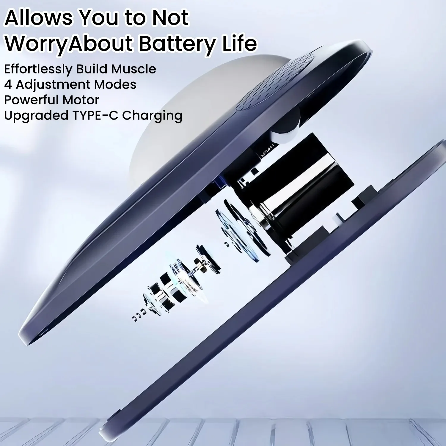 Electric Pelvic Floor Muscle Trainer Rechargeable Kegel Exerciser Massage Cushion Ergonomic Hip Strengthener Training Equipment