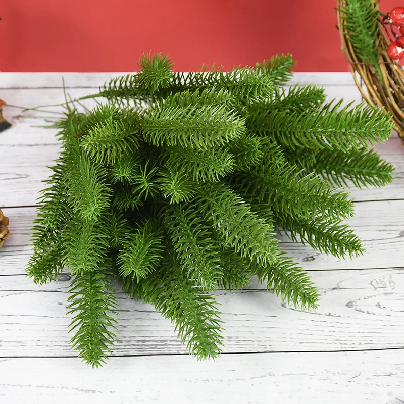 Christmas Pine Needle Branches Fake Plant