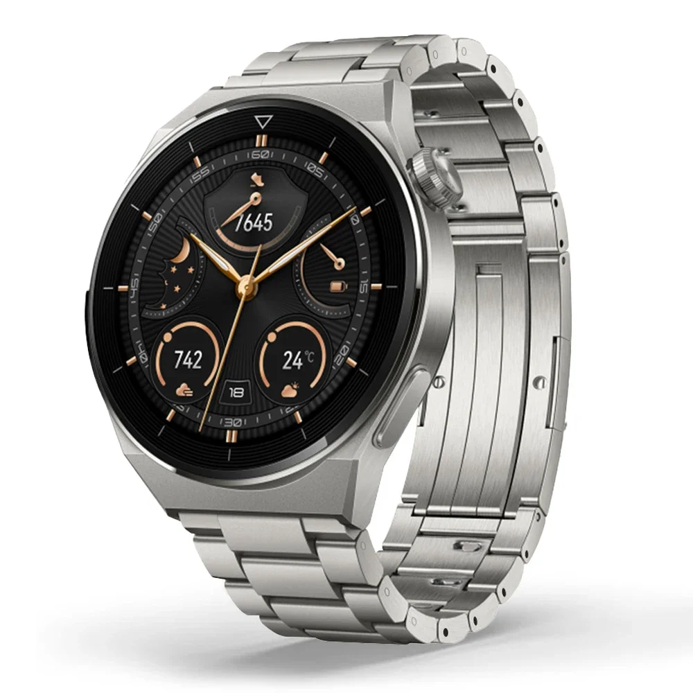 Titanium Luxury Link Bracelet - 22mm