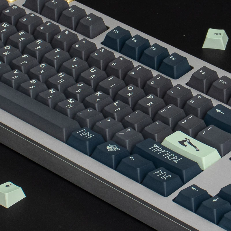 GMK Clones Norse Keycaps 23/129 klawiszy PBT Dye Sublimation