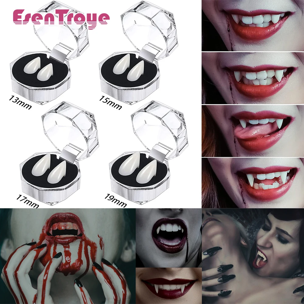 Halloween Costume Vampire Teeth  Halloween Vampire Fake Teeth - 10pcs  Halloween - Aliexpress