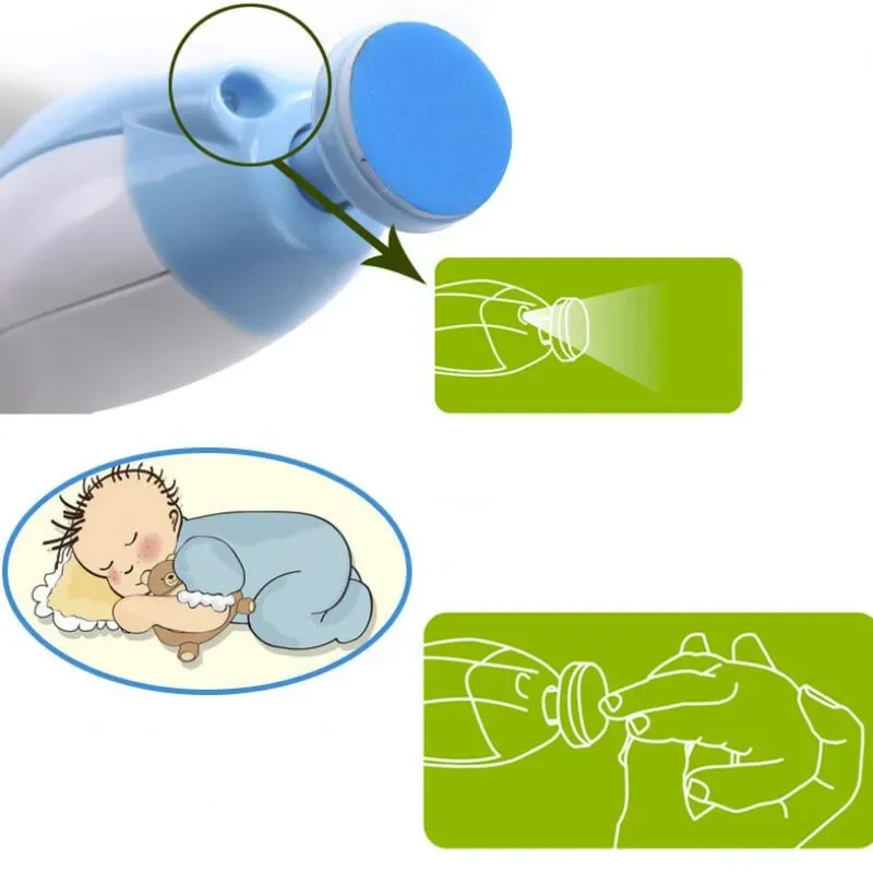 Baby Scissors Child Nails Care Safe Electric Baby Nail Trimmer Nail Clipper Cutter for Kids Infant Newbron Trimmer Manicure