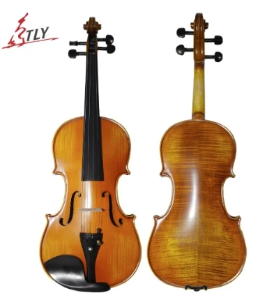 4/4 Size With Case Bow Strings For Beginner Students Solid Wood Electric Violin