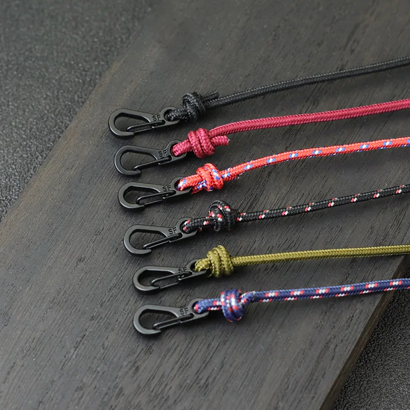 Handmade Macrame Paracord Bracelet for Men Outdoor Camping