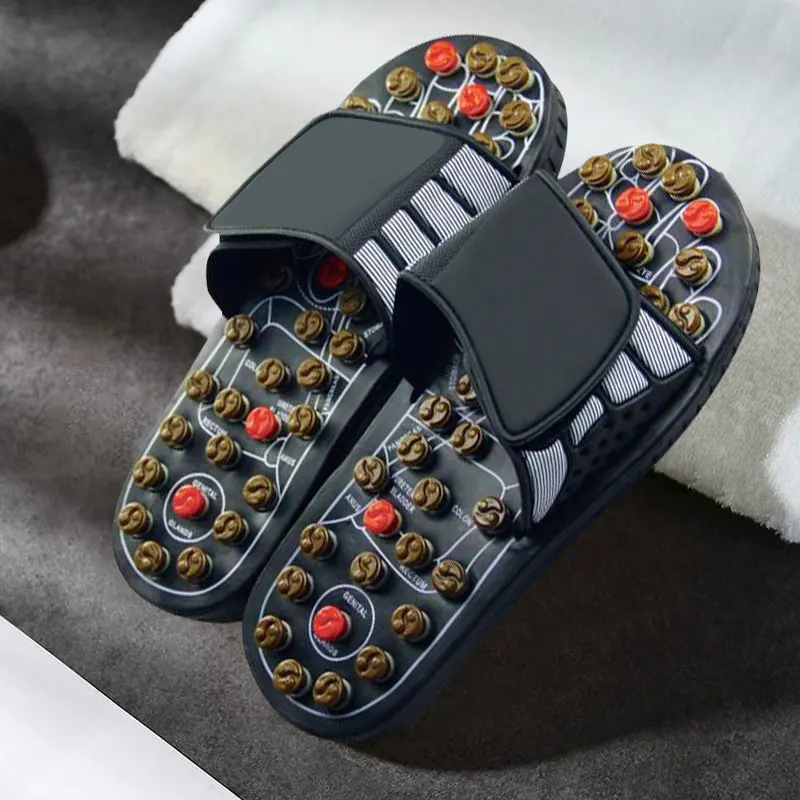 Foot Massage Electrode slipper 1Pair 2pcs Tens Therapy Slippers Body Foot Relaxing Massager Machine Physiotherapy Slippers Black foot massage electrode slipper 1pair 2pcs tens therapy slippers body foot relaxing massager machine physiotherapy slippers black