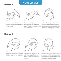 1pcs Women Hair Drying Hat Microfiber Quick-dry Hair Towel Cap Hat Bath Hat Solid Towel Cap Super Absorption Turban Bath Cap 5