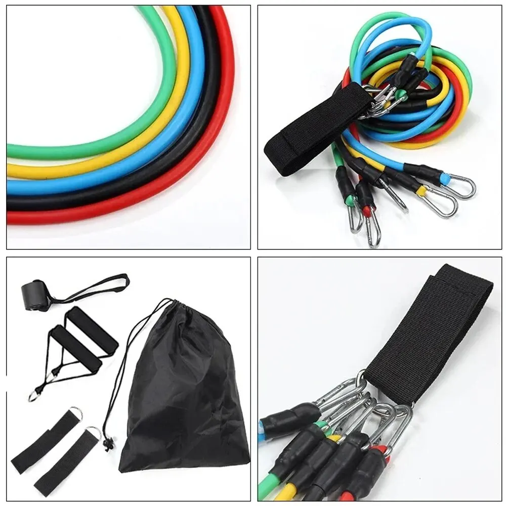 11pcs/Set Pull Rope, Resistance Bands 3