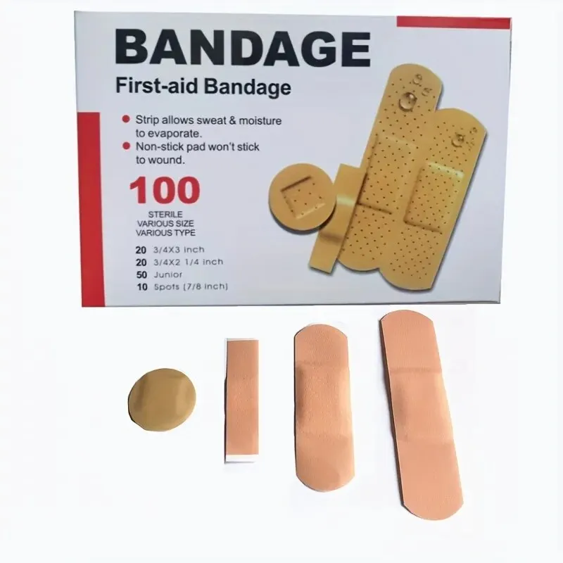 Medical Bandaids 150pcs Large Capacity Five Styles Four Shapes Suitable for Various Scenarios