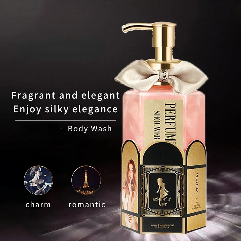 Sulfur shower gel Perfume-scented Body Wash with Long-lasting Fragrance Moisturizing Skin-beautifying Bath Lotion Shower Gel