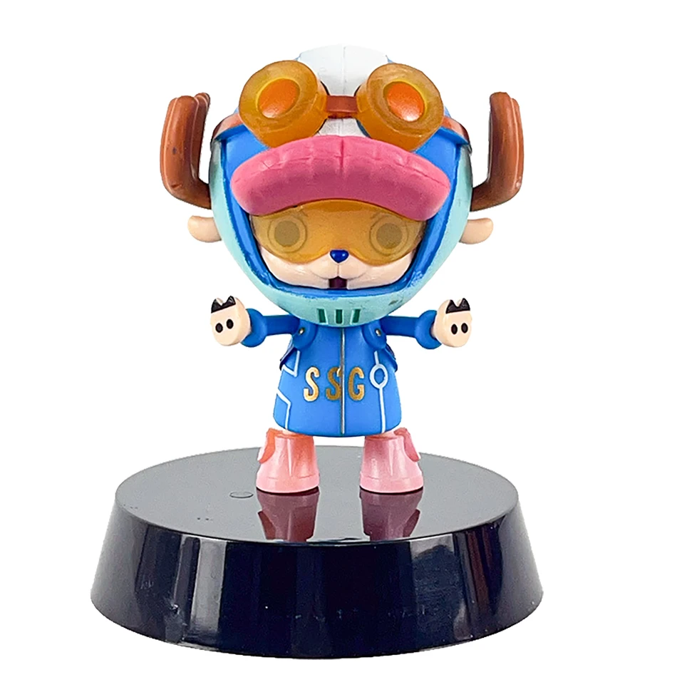 17CM Actionfiguren von One Piece Charakteren Ruffy, Zoro, Chopper und Nami von Wanno Toys Desktop Collection PVC-Modell – Detail 2