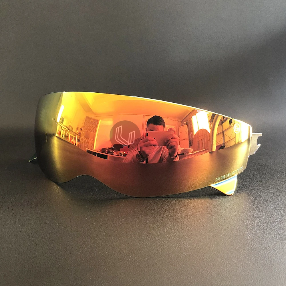 Per Scorpion Exo Combat/Covert-X Retro Visiera Per Casco Da Moto