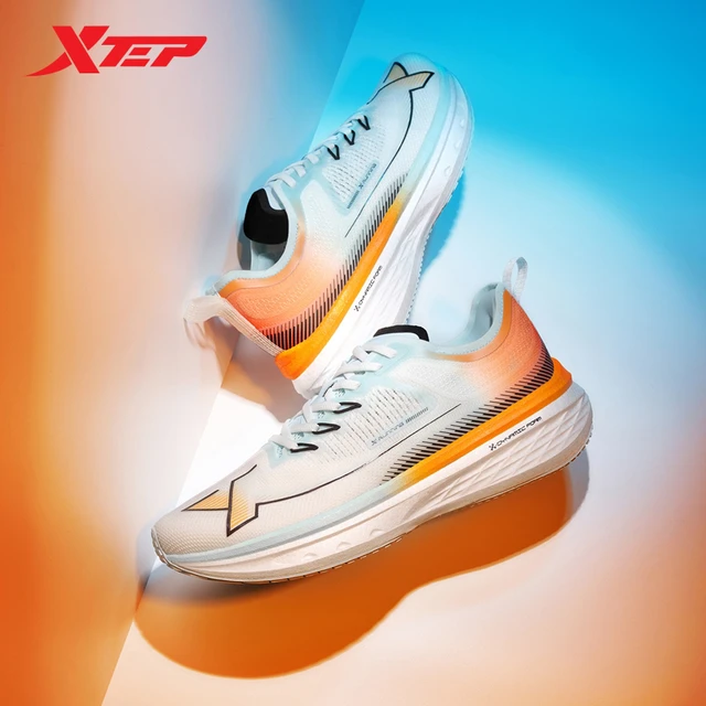 Xtep Five Speed Running Shoes Men Cushioning Shock Absorption Sports Shoes  Racing Outdoor Breathable Male Sneakers 877319110043 - AliExpress