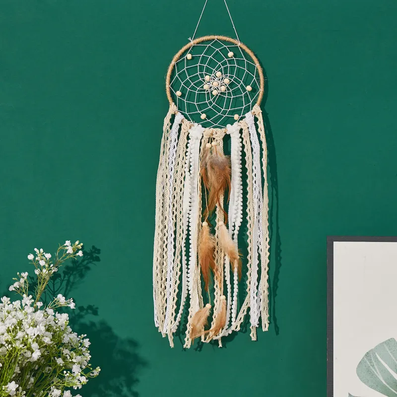 Boho Moon Dream Catcher Set 4