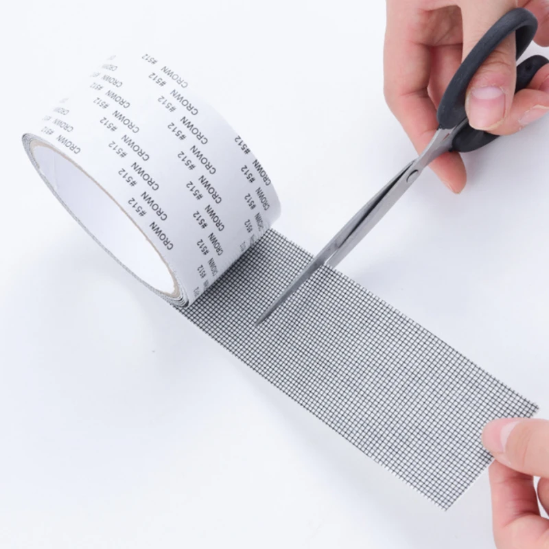 Description Picture 6 of item5x200cm Screen Repair Window Door Waterproof Mosquito Net Patch Self-adhesive Super Fix Mesh Netting Broken Holes Tool