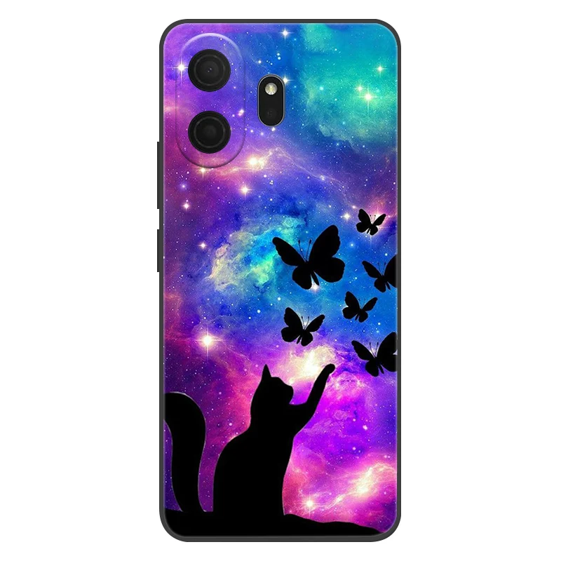 Luxury Silicone Space Painted Soft Bumper Phone Cover TPU